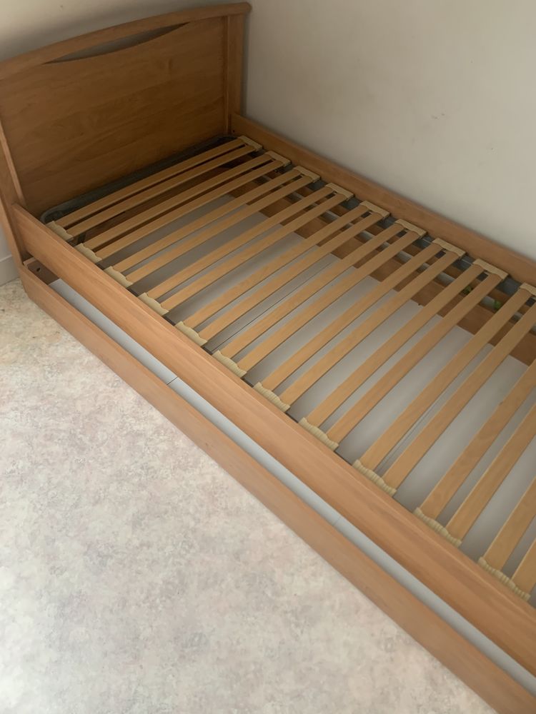 Lit 1 personne avec sommier � lattes 70 Fouesnant (29)