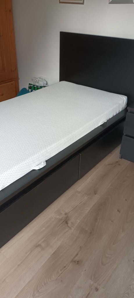 Lit une personne noir avec rangement int�gr� 0 Montigny-l�s-Metz (57)