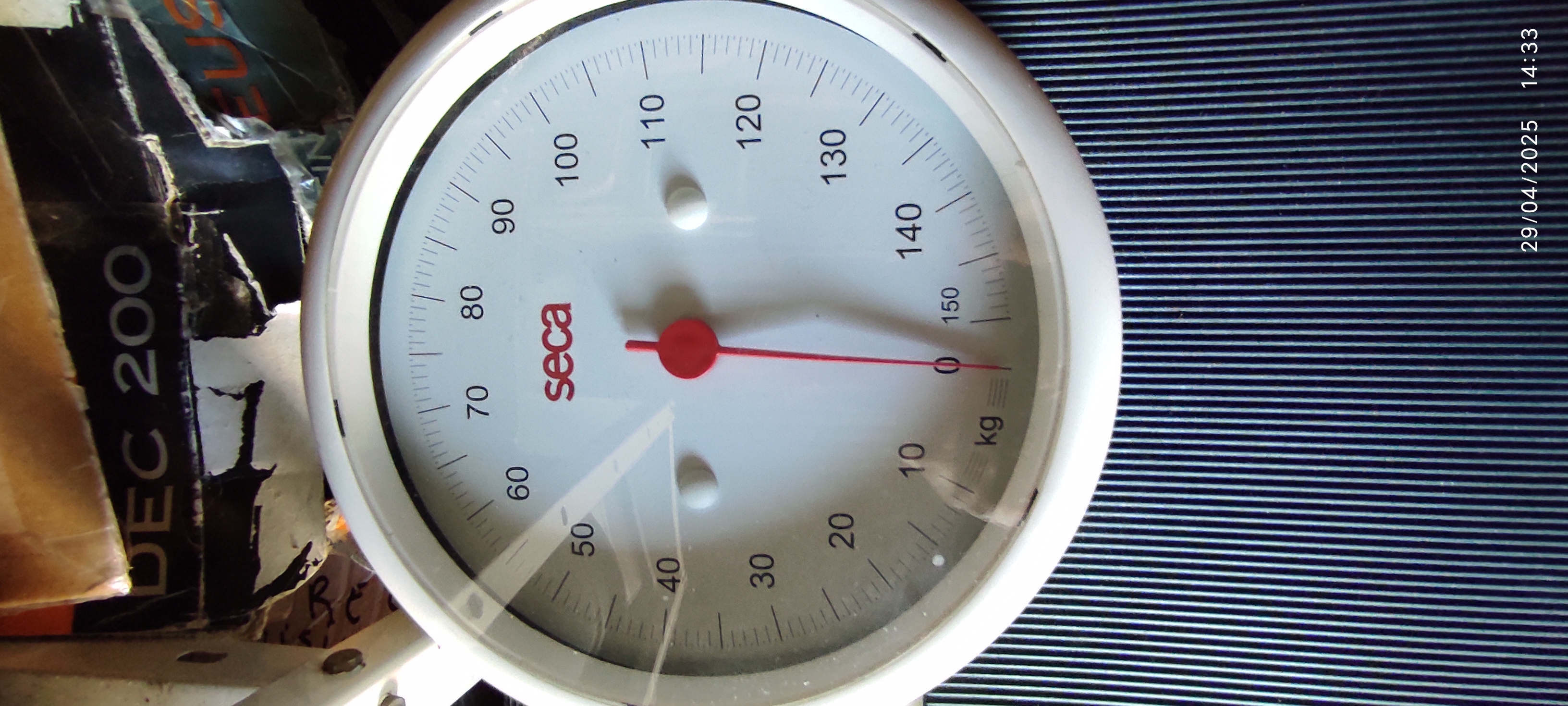 P�se-personne m�canique professionnel SECA. 70 Nancy (54)