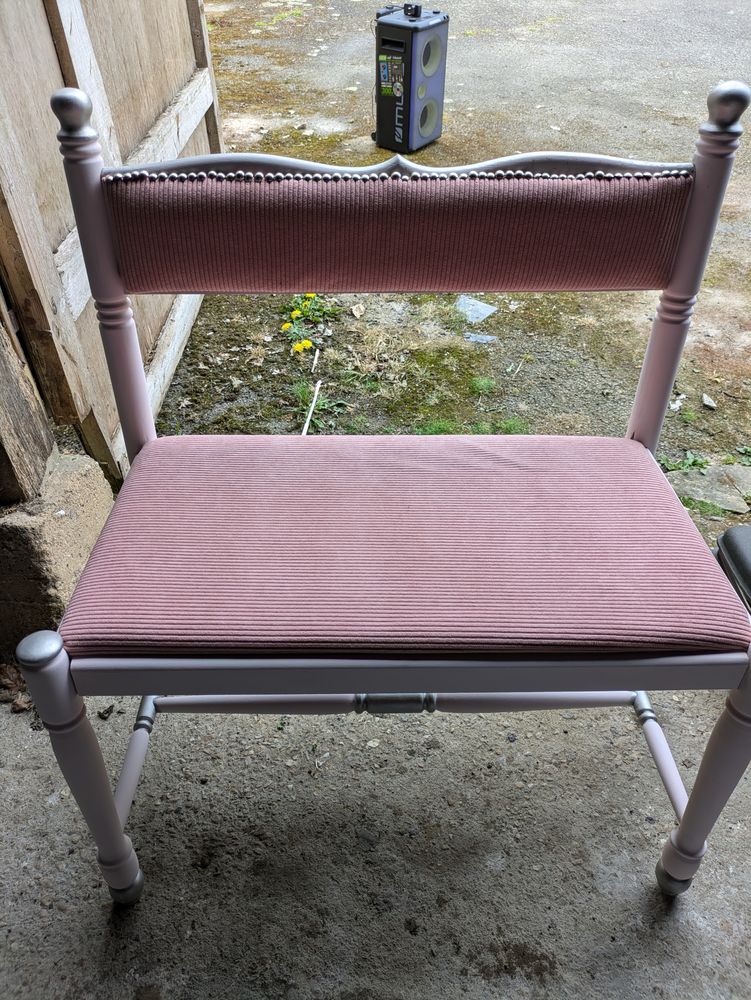 Petit banc relook� fa�on artisanale 100 Mohon (56)