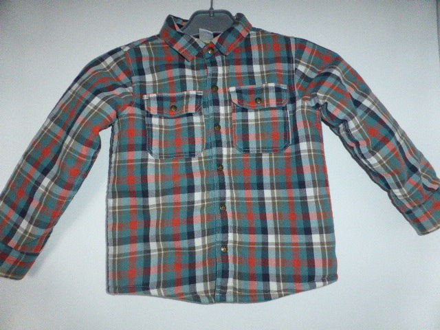 Petit Bateau chemise multicolore hiver doubl�e fourrure 5 an 8 Rueil-Malmaison (92)