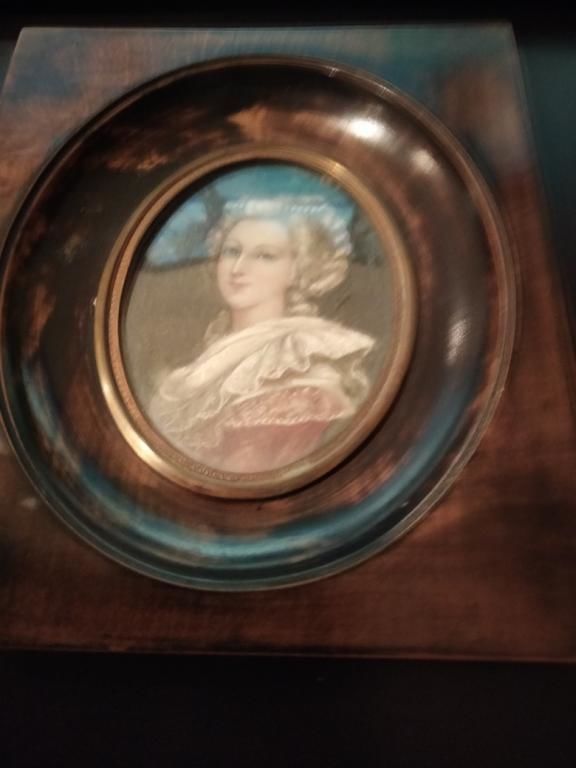 PETIT CADRE MINIATURE LAITON/PEINTURE 120 Saint-Genis-de-Saintonge (17)