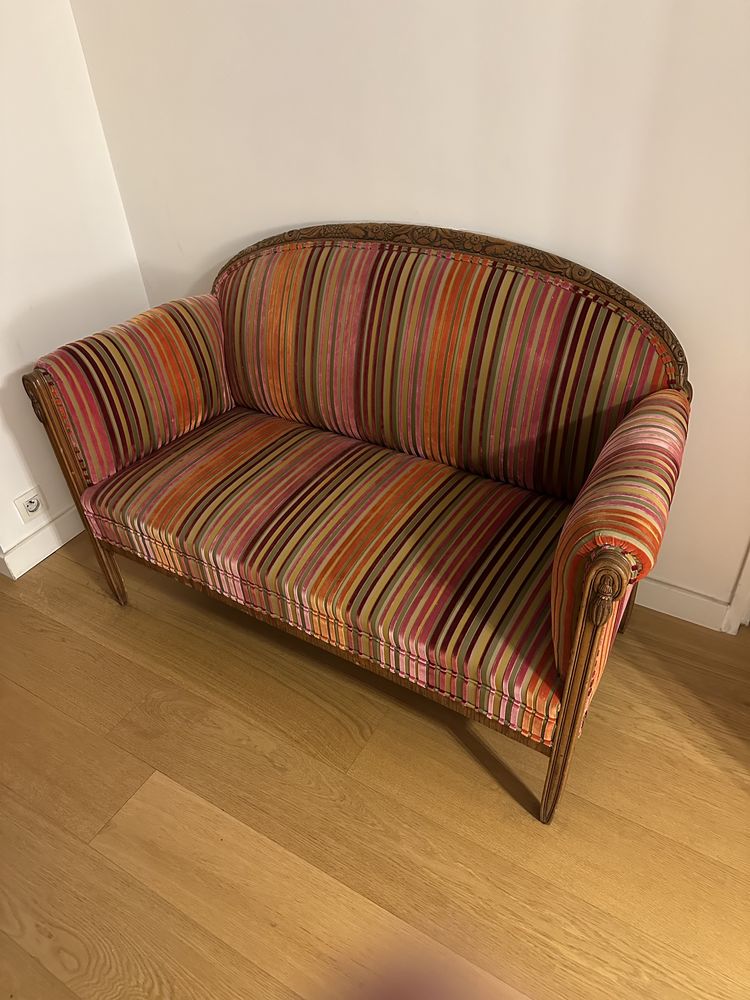 Petit canap� art d�co (1925) 300 Paris 16 (75)