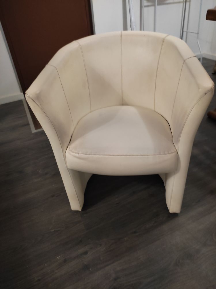 Petit fauteuil blanc 10 Munster (68)