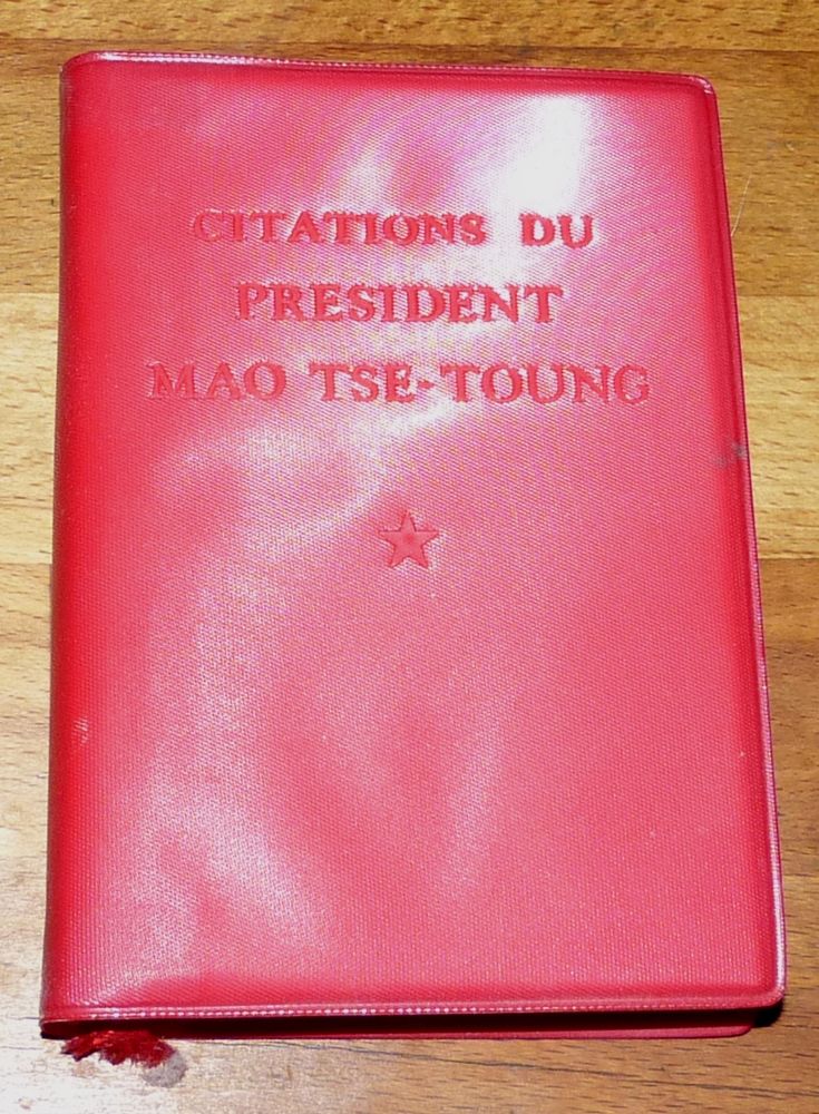 Le petit livre rouge de Mao Ts� Toung - edition 1967 120 Pibrac (31)