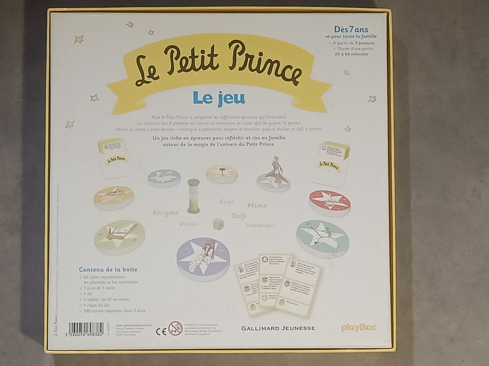 Le Petit Prince, jeu de soci�t� 20 Montpellier (34)