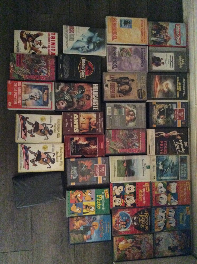 petit prix lot de film sur cassettes VHS 0 Le Pr�-Saint-Gervais (93)