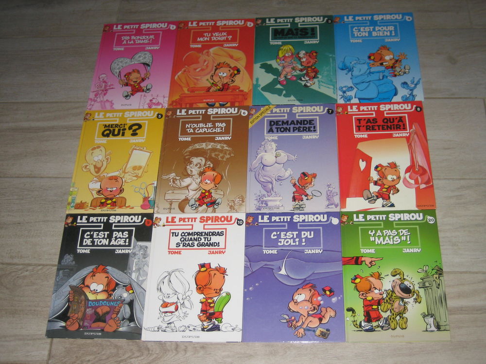 lot 12 bd LE PETIT SPIROU dupuis 60 C�zy (89)