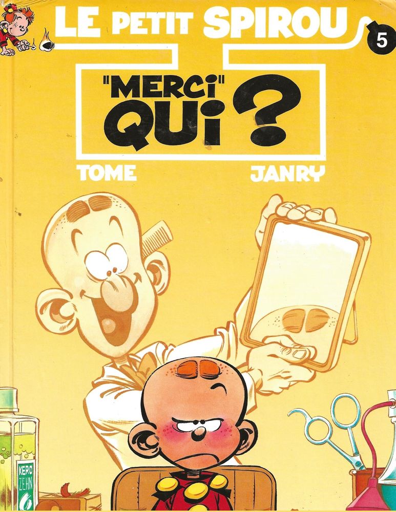 LE PETIT SPIROU   MERCY QUI ?   TOME/JANRY 4 Gigean (34)