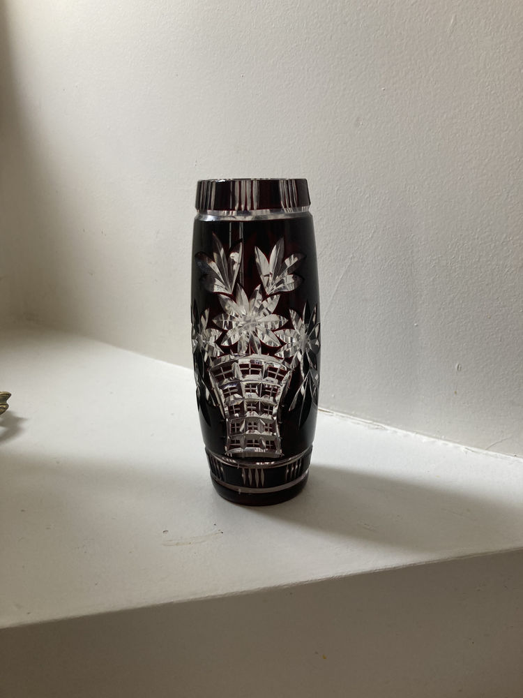 Petit vase de cristal de boh�me 70 Paris 12 (75)