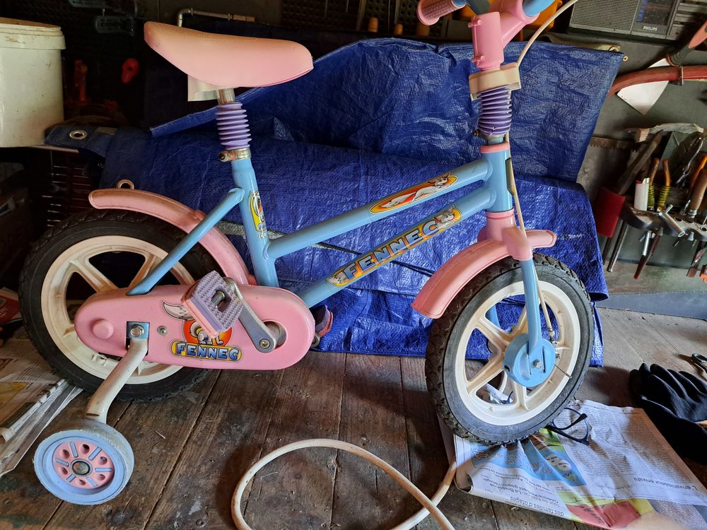 Petit v�lo enfant � roulettes 20 Chevaign� (35)