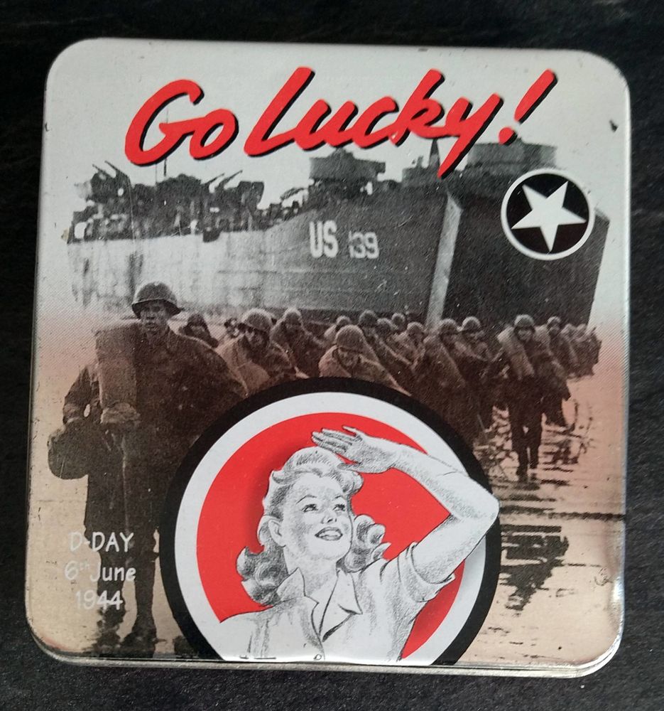 Petite boite comm�morative 50e anniversaire du D�barquement 8 Lagny-sur-Marne (77)