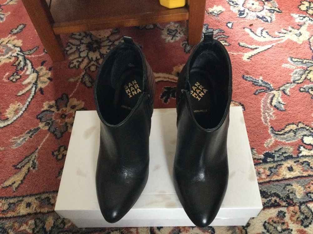 Petite Bottine Cuir Agneau SAN MARINA Pointure 36 25 Montmagny (95)