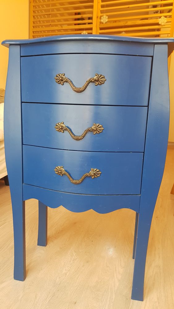 Petite commode murano laqu� bleue 80 Paris 12 (75)