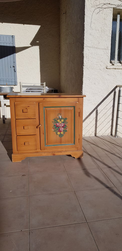 petite commode pouvant servir de meuble d'entree 120 Rousset (13)