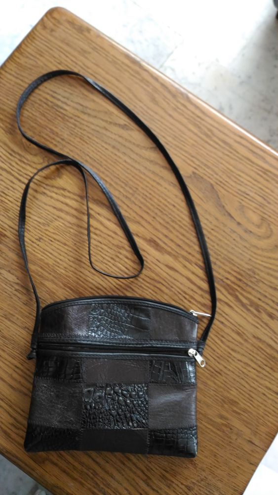 Petite pochette soir�e cuirs patchwork femme 20 Saint-Br�s (30)