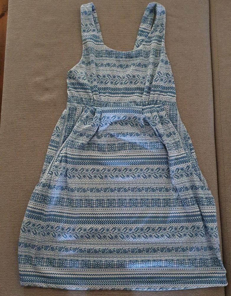 petite robe d'�t� bleue ray�e blanche 5 Monistrol-sur-Loire (43)