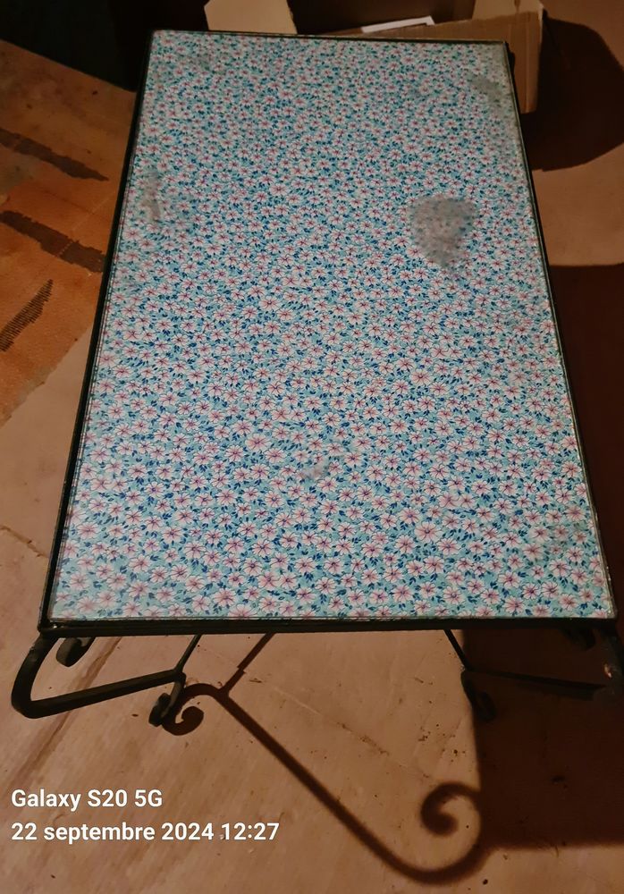 PETITE TABLE EN FER FORGE 39 Commercy (55)