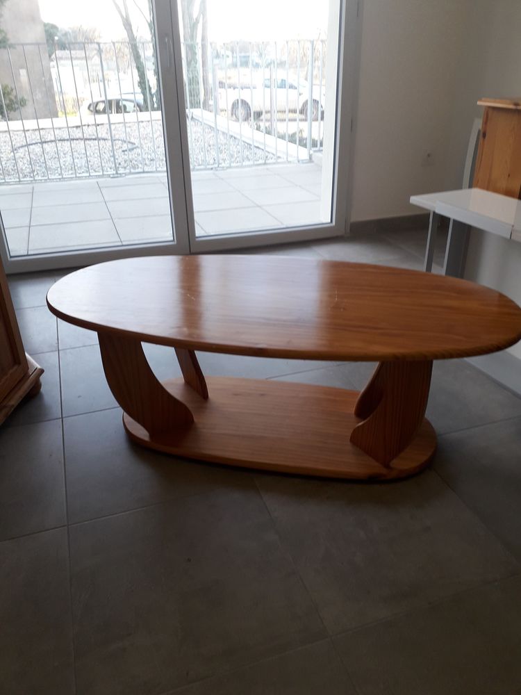PETITE TABLE EN PIN MASSIF 100 Aigues-Mortes (30)