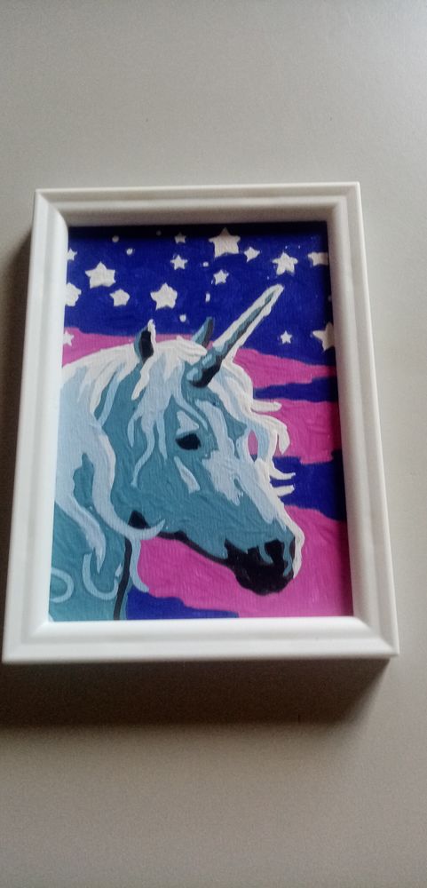 Petite tableau licorne 2 Sainte-Gemme (81)