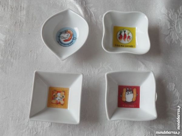 Petites coupelles en porcelaine 7cm de c�t� NEUVES 1 Pantin (93)