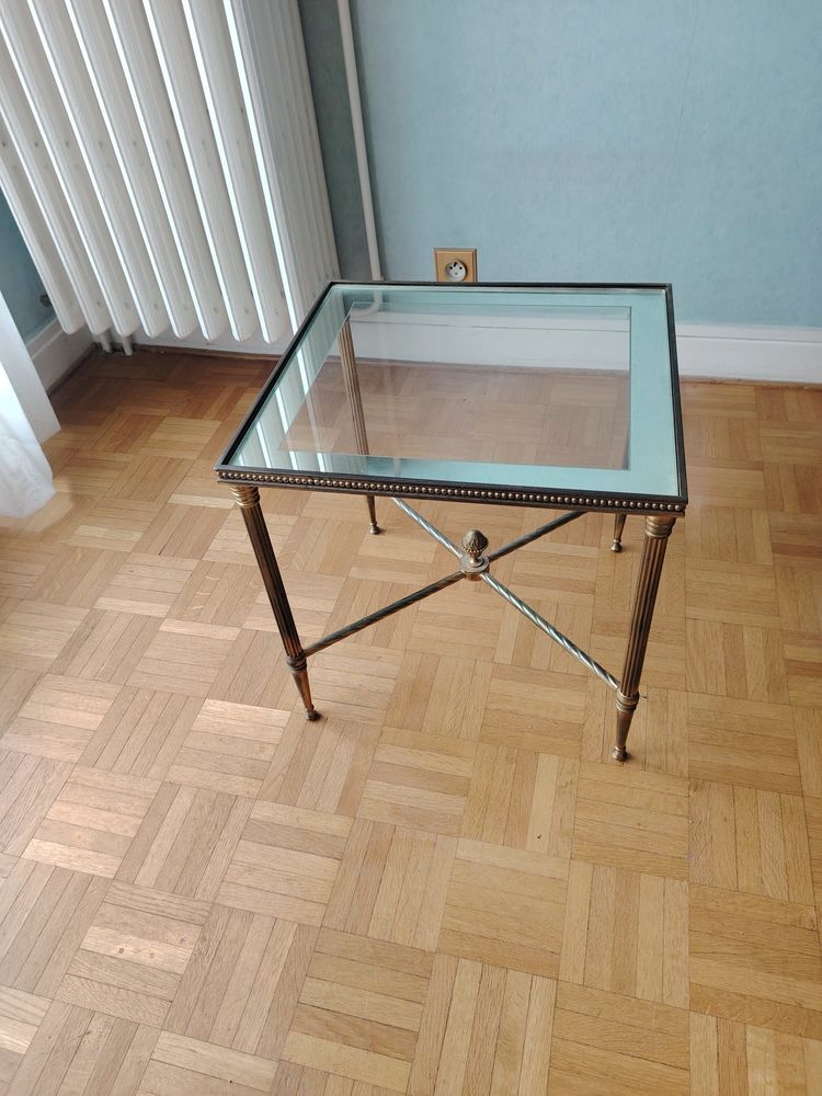 Petites tables d'appoints en verre - lot de deux 55 Divonne-les-Bains (01)