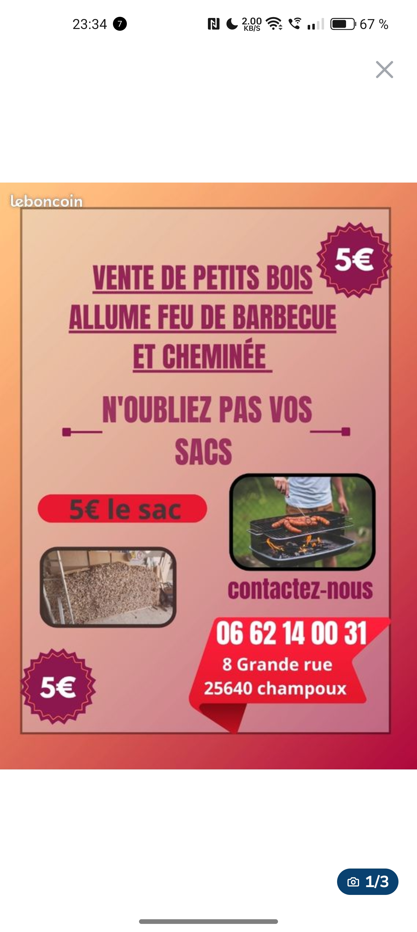 de petits bois allume feu de chemin�e et barbecue 5 Champoux (25)
