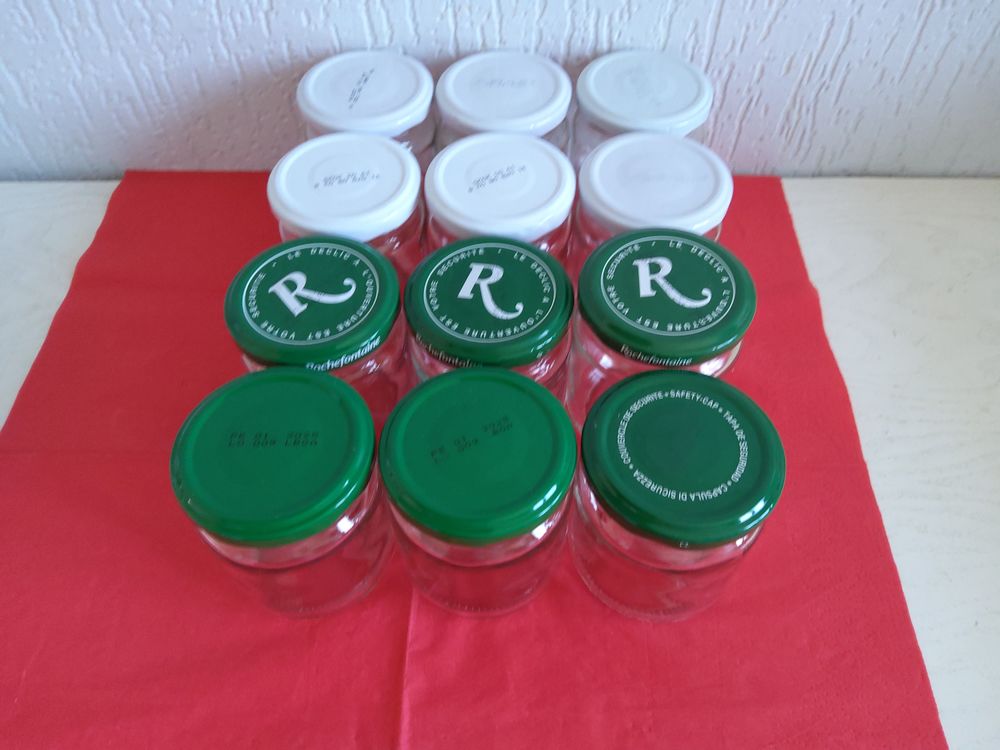 12 PETITS POTS en verre 5 Saint-Etienne (42)