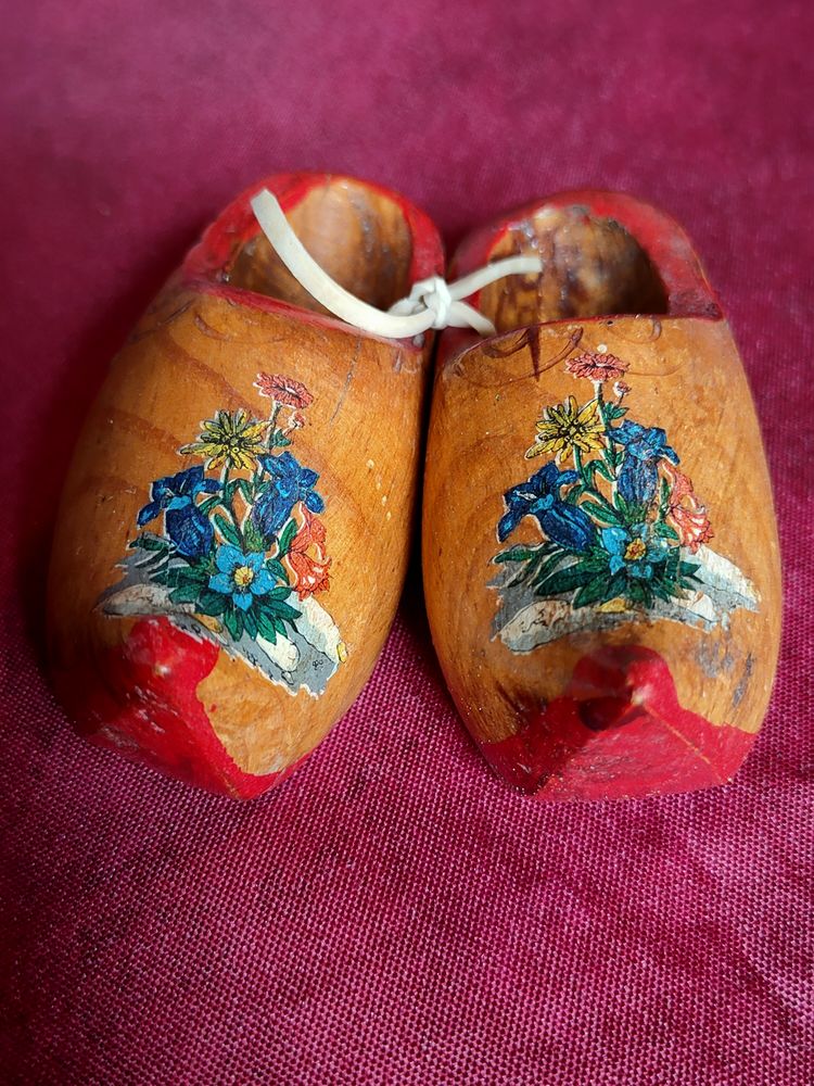 Petits sabots fleurs m�lang�es longueur 8 cm (7) 8 Avermes (03)