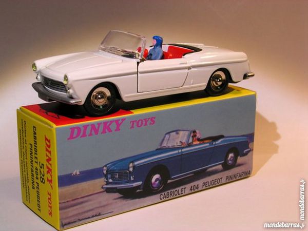 Boite neuve pour Dinky Toys PEUGEOT 404 cab N° 528