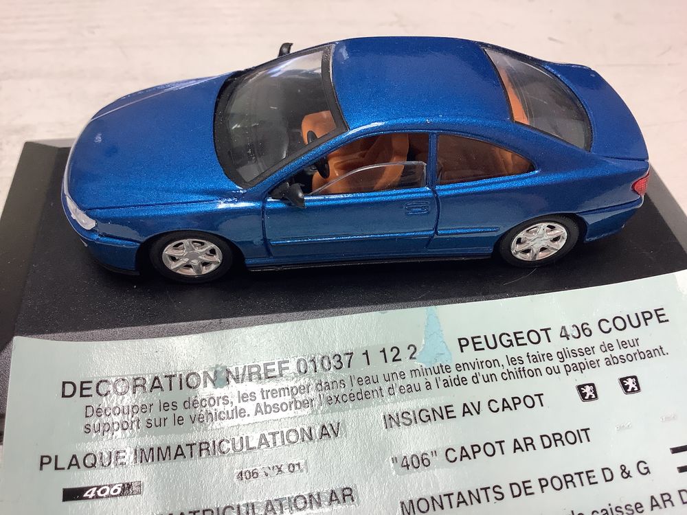 PEUGEOT 406 COUPE 1/43 voiture miniature 10 Alès (30)