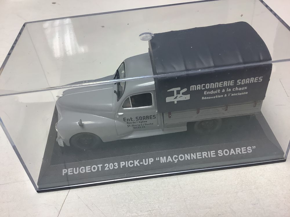 PEUGEOT 203 PICK -UP 1/43 voiture miniature 15 Al�s (30)