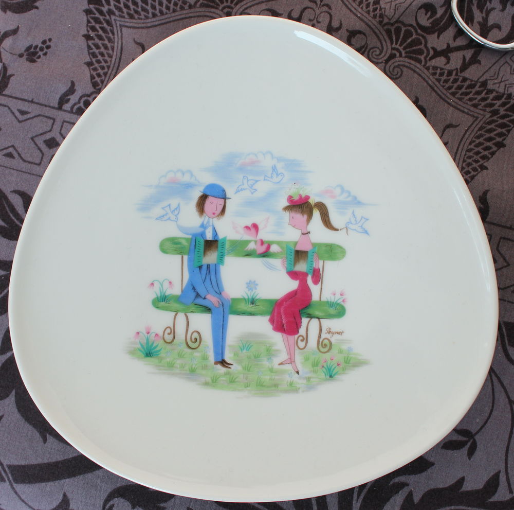 PEYNET Assiette porcelaine Rosenthal Studio-Linie 50 Issy-les-Moulineaux (92)