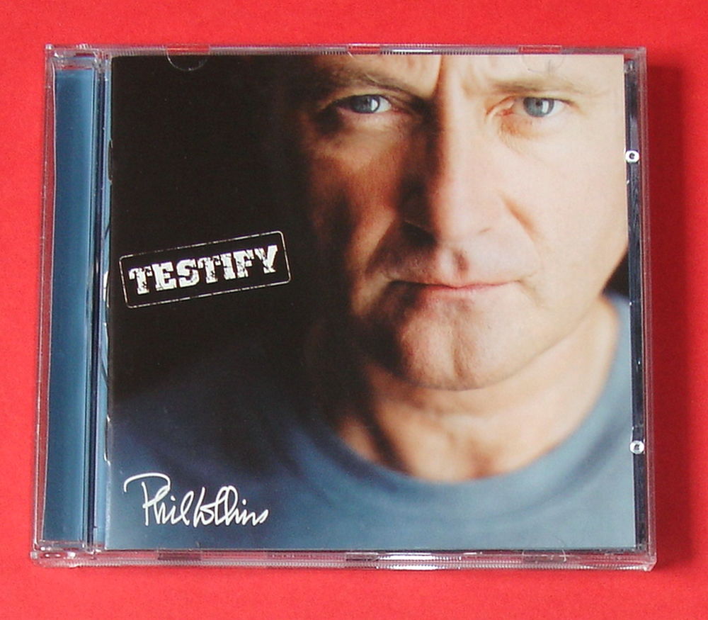 PHIL COLLINS -CD- TESTIFY - WAKE UP CALL - COME WITH ME-2002 5 Tourcoing (59)