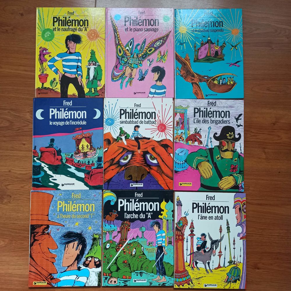 Lot bds philemon 130 Amiens (80)