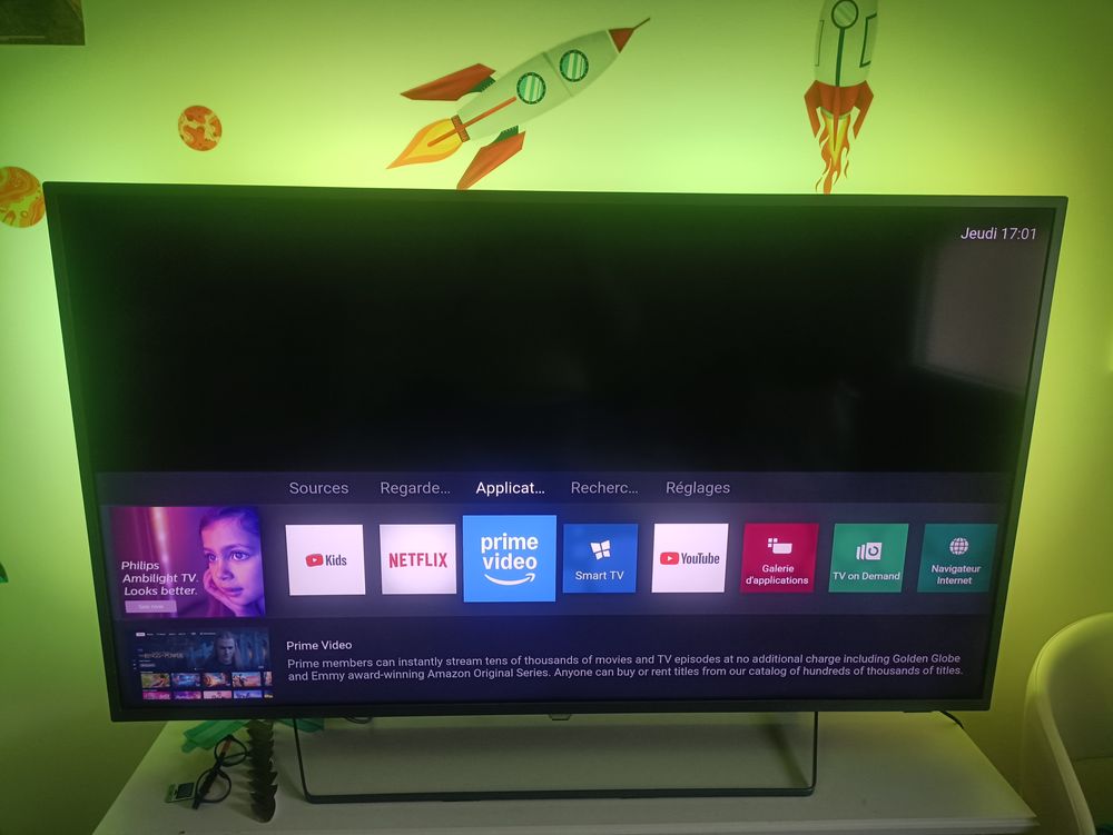 Tv Philips 4k HDR10 Ambilight 132  180 Plerneuf (22)