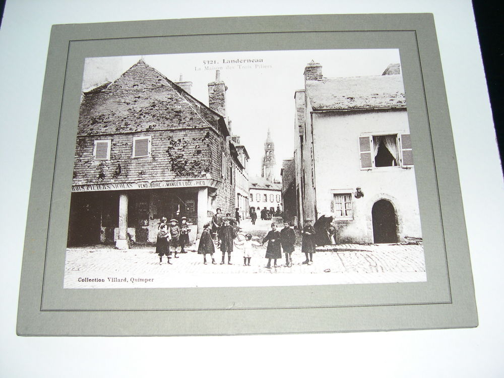 Photo Ancienne Sur Cadre - N�5321  Landerneau - 10 Port-de-Lanne (40)