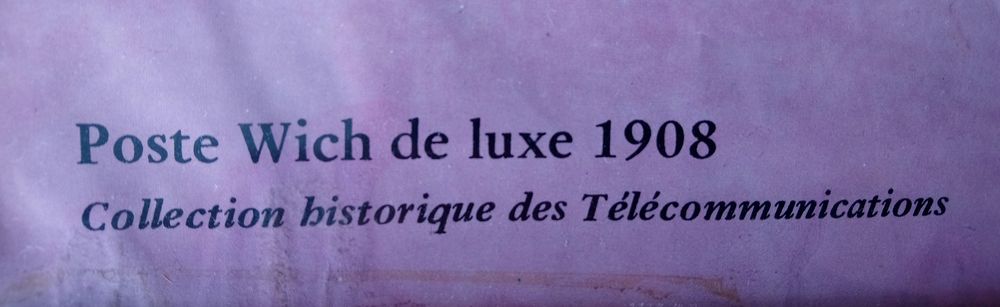 Photo encadrée de téléphone ancien 36 La Courneuve (93)
