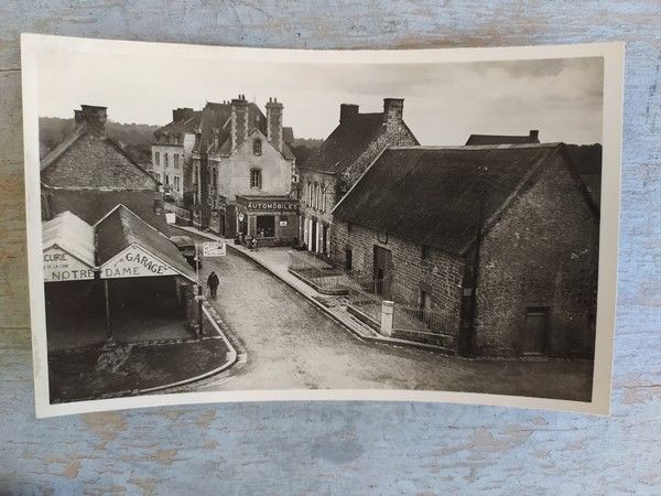 CPA PHOTO Garage Automobile Pontmain Mayenne ca1920 7 Pontmain (53)