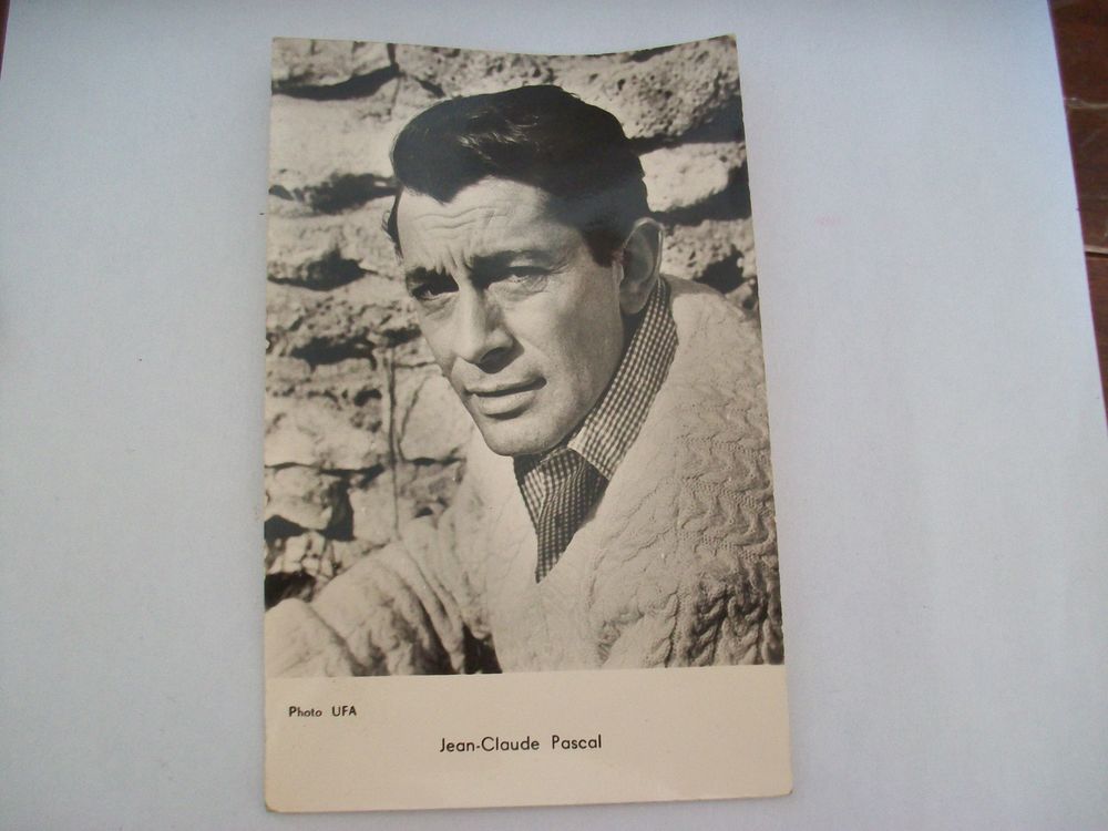Photo Jean-Claude Pascal 1950 Cin�ma chansons fran�aises 6 Thizy (69)