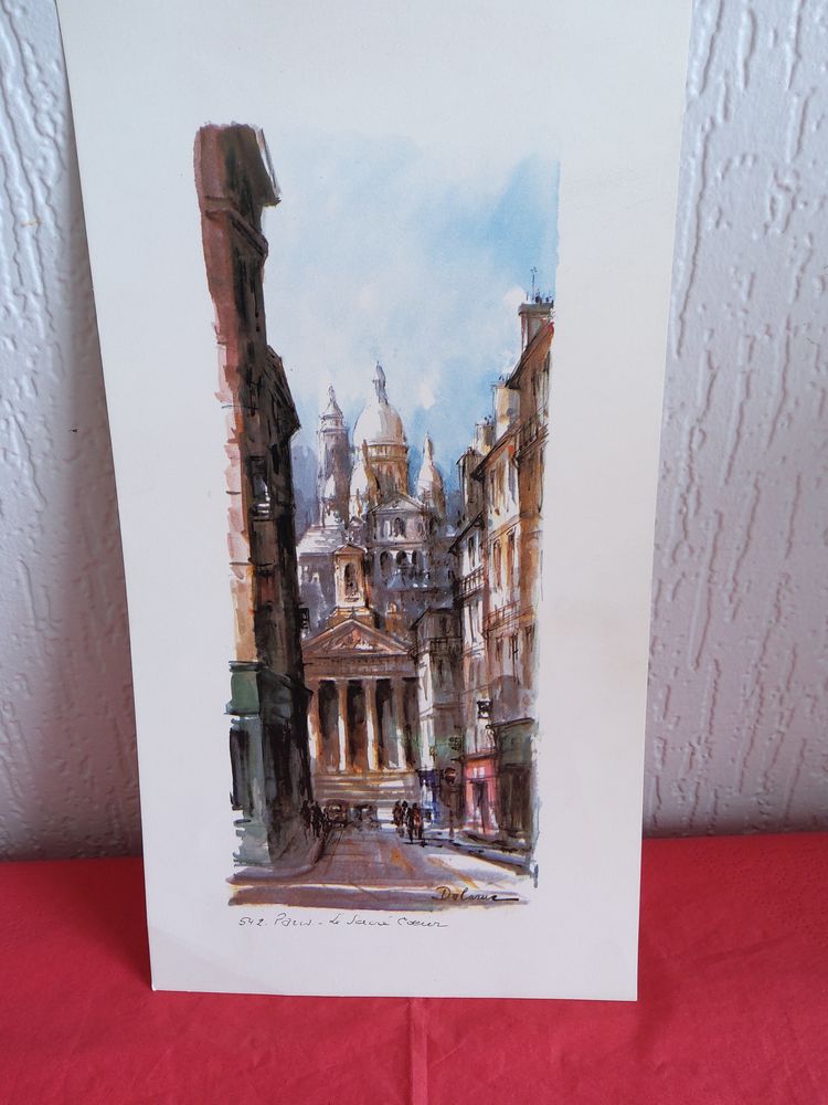 PHOTO peinture LE SACRE COEUR - PARIS 2 Saint-Etienne (42)