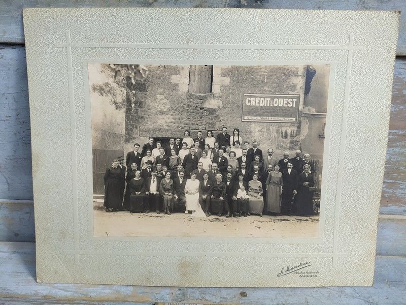 Photographie de Mariage 1922 Photo Massoteau � Amboise 25 Loches (37)