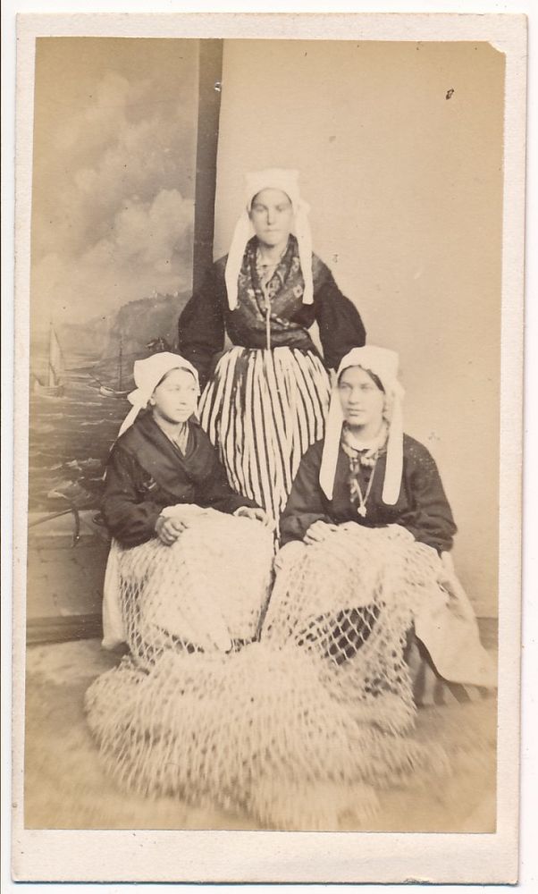 Photographies Anciennes Format CDV Personnages XIXe 1 Loches (37)