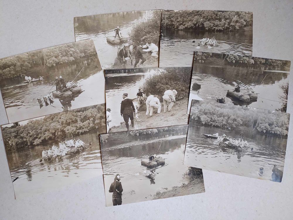 Photographies Militaires 27�me Dragons La Seine Poissy 1 Loches (37)