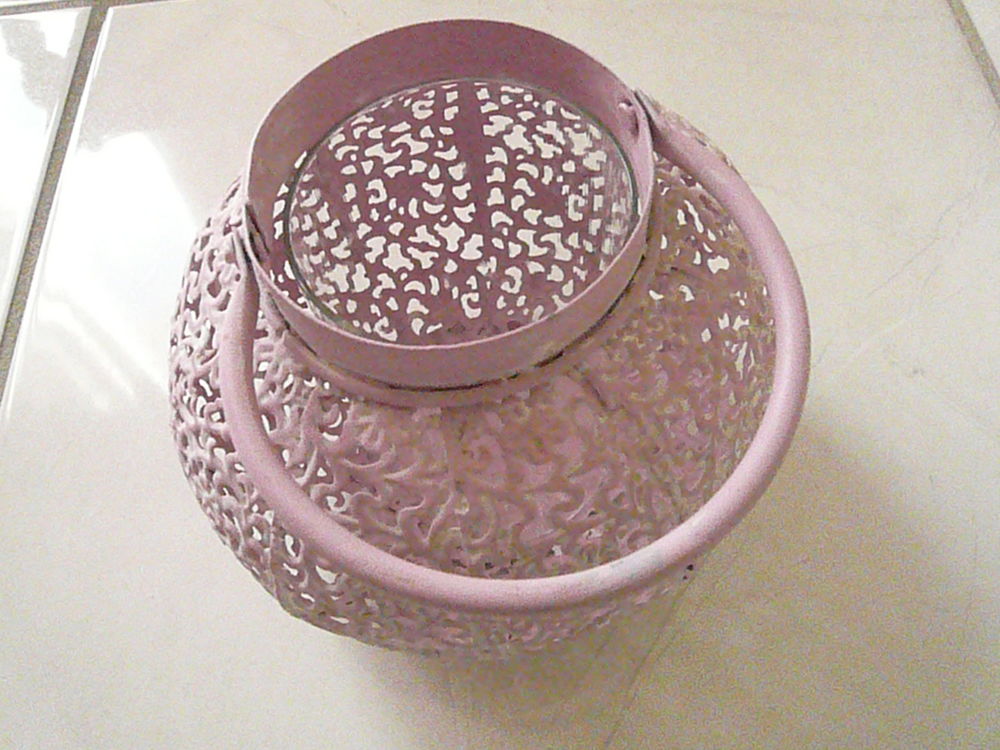 Photophore en m�tal 10 Franqueville-Saint-Pierre (76)