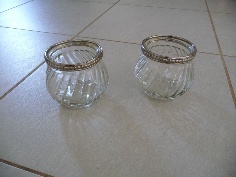 2 Photophores cercl�s m�tal - Neufs 10 Celles-sur-Belle (79)