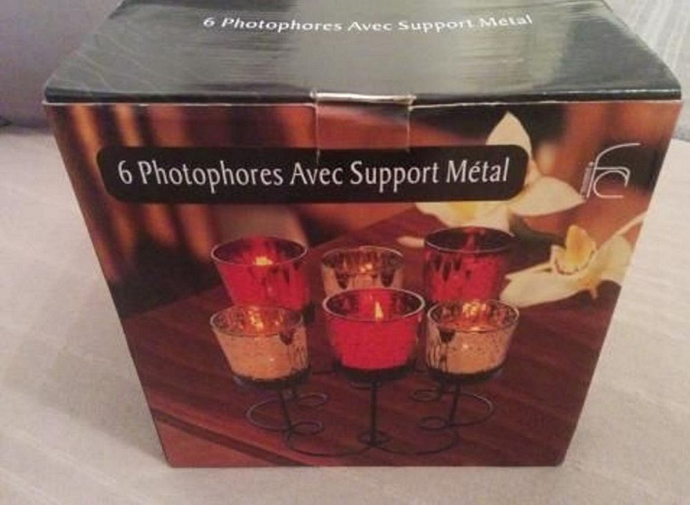 6 photophores sur socle - neuf 8 Belfort (90)