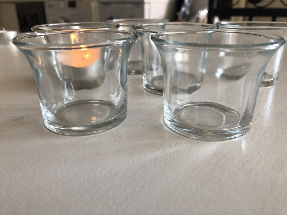 6 Photophores en verre transparent 5 Montpellier (34)