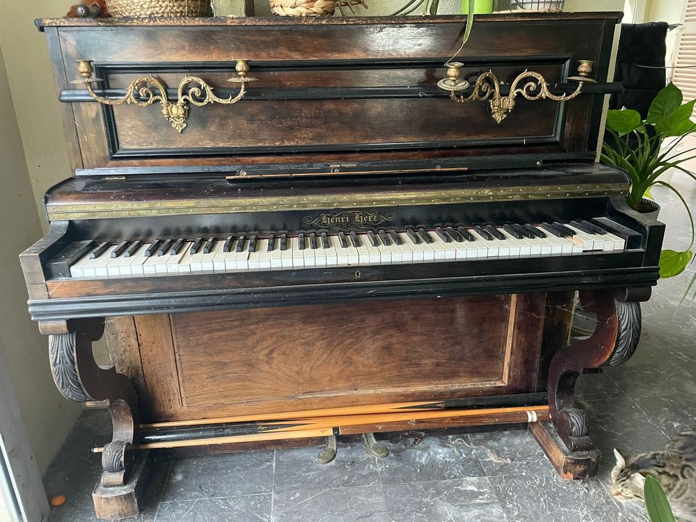 Piano ancien Gaveau Paris 600 Le Fousseret (31)