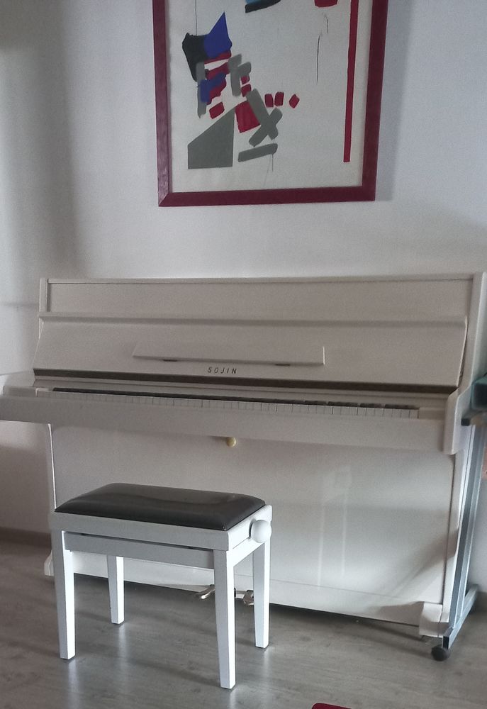 PIANO DROIT BLANC 0 Brest (29)